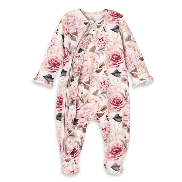 garden-bouquet-baby-girl-bamboo-zipper-romper-Tesa Babe at Sophia's StyleBaby Girl Clothes-1